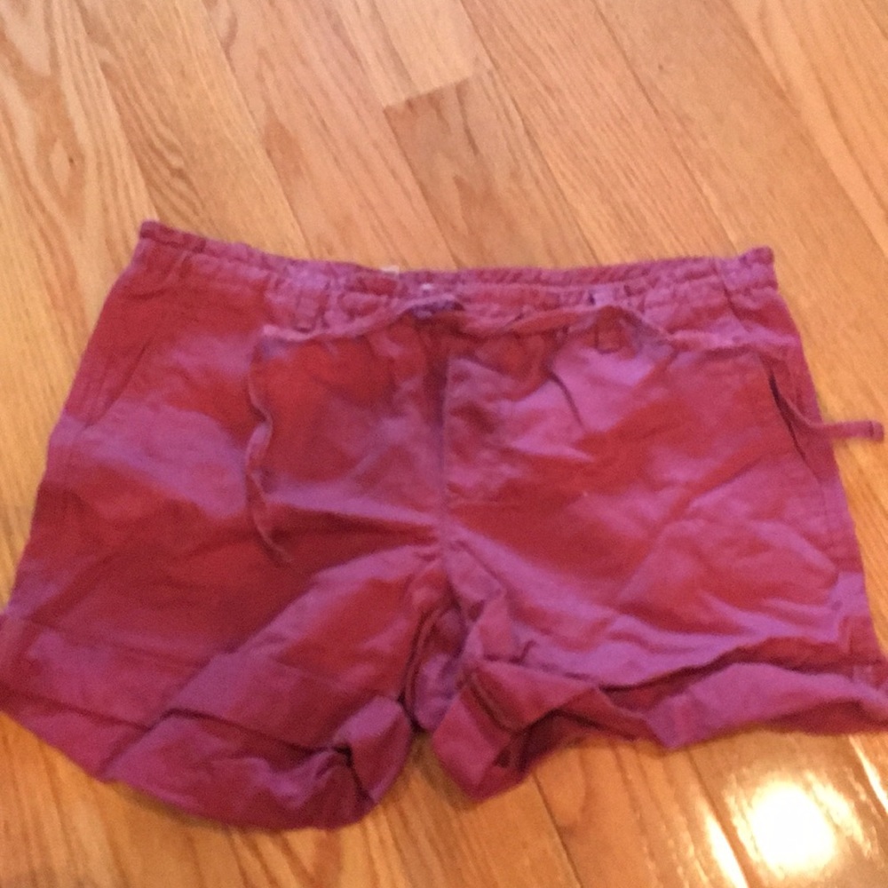 Loft plum color shorts